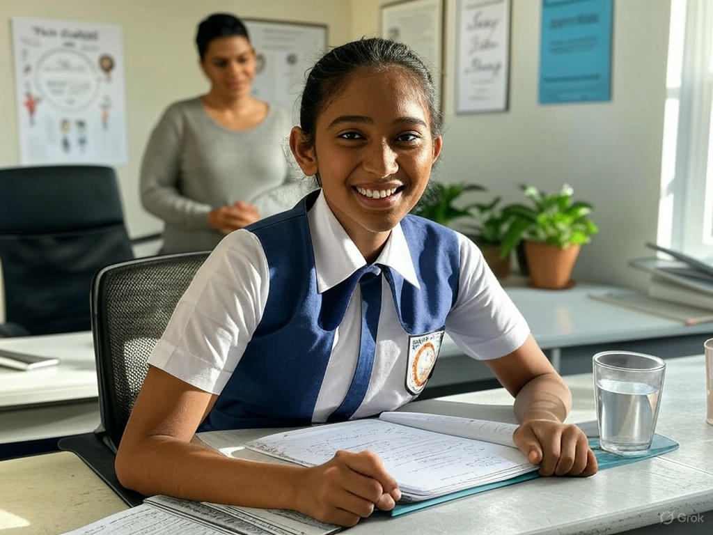 sri lankan student